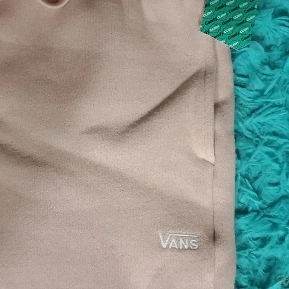 VANS NWT Pink Sweat Shorts - Picture 2 of 5